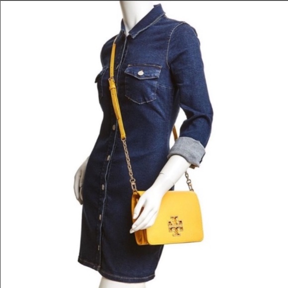 Tory Burch Handbags - Tory Burch Britten Combo Leather Crossbody…